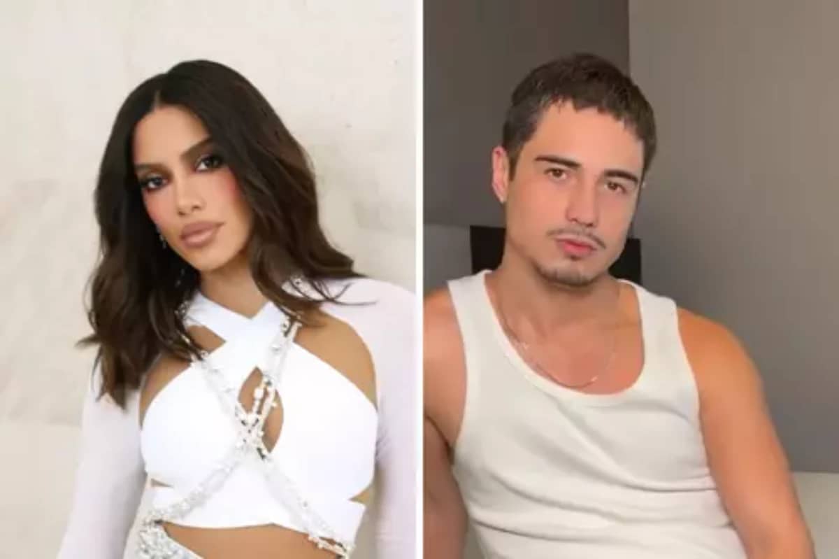 Anitta e Danilo Mesquita são flagrados deixando teatro juntos no Rio