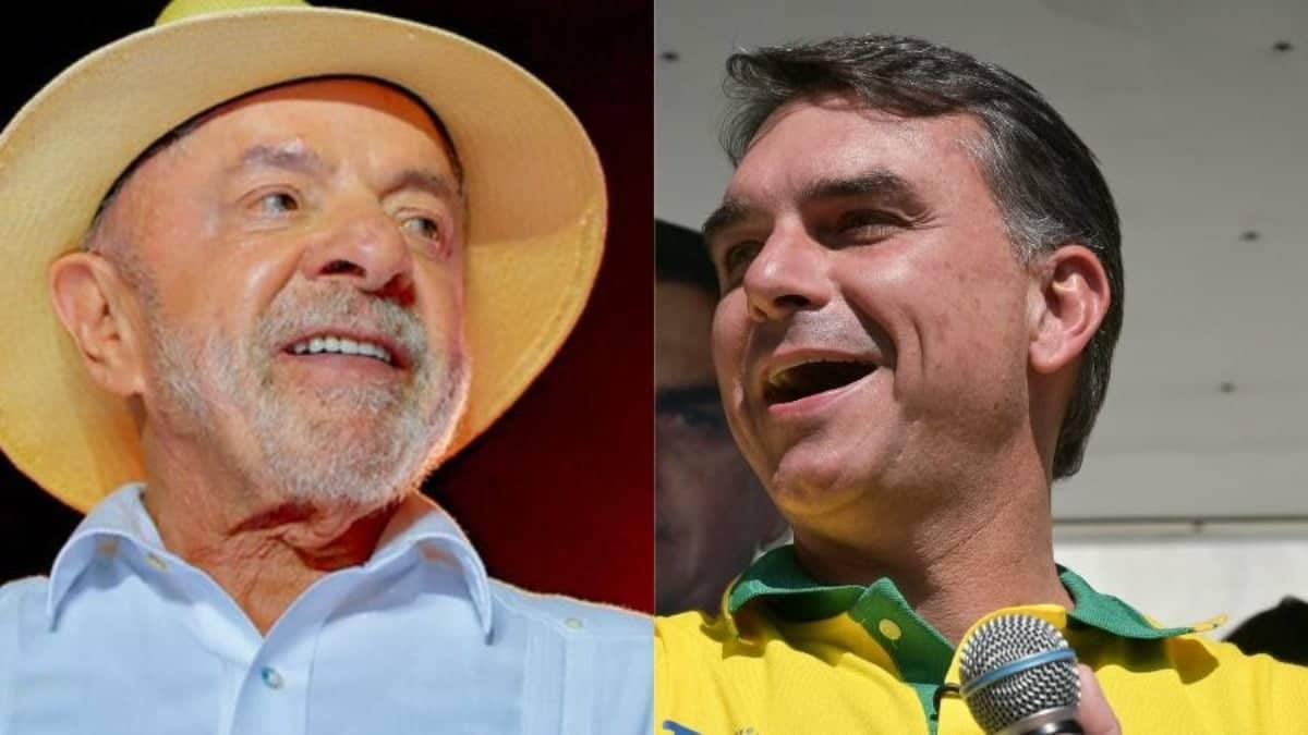 Flávio e Lula fazem atos no Rio no mesmo horário neste sábado