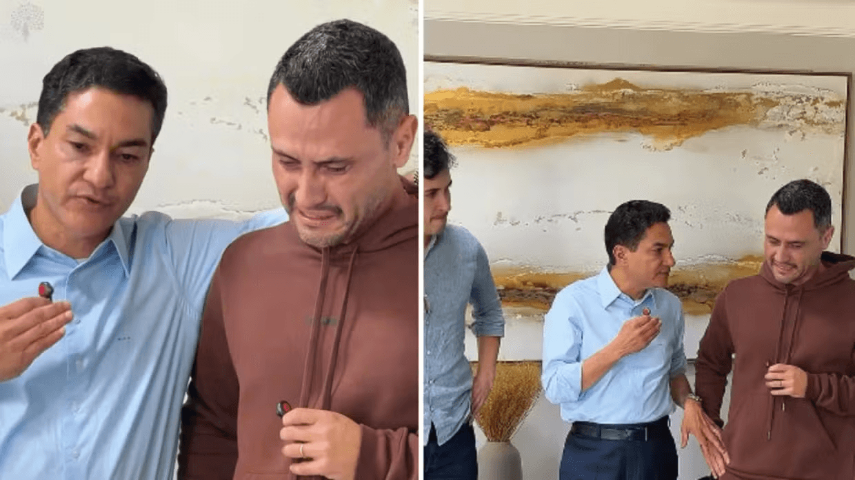 Cleitinho chora e anuncia desistência da candidatura ao Governo de Minas