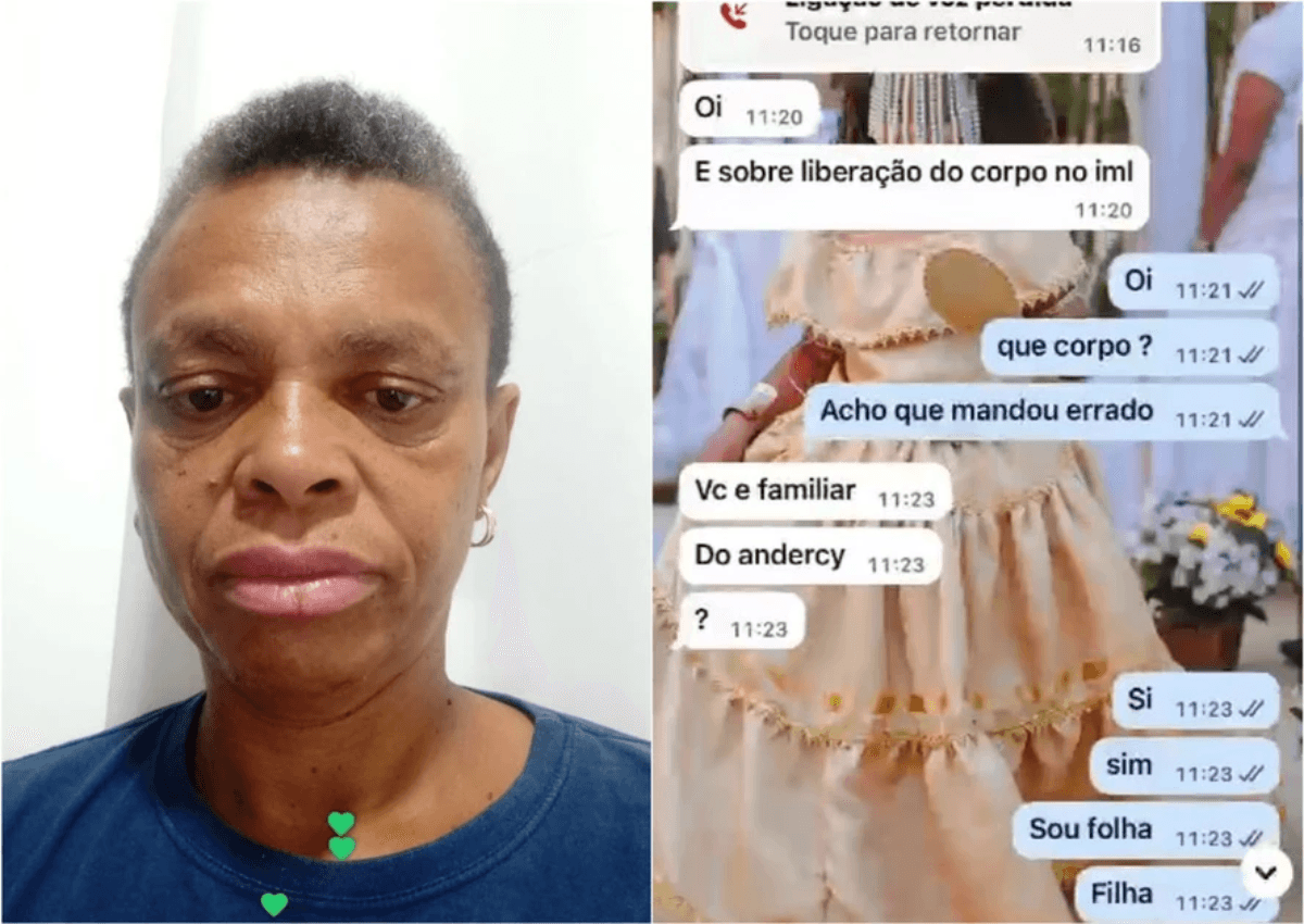 Filha descobre morte da mãe por meio de mensagem de funerária