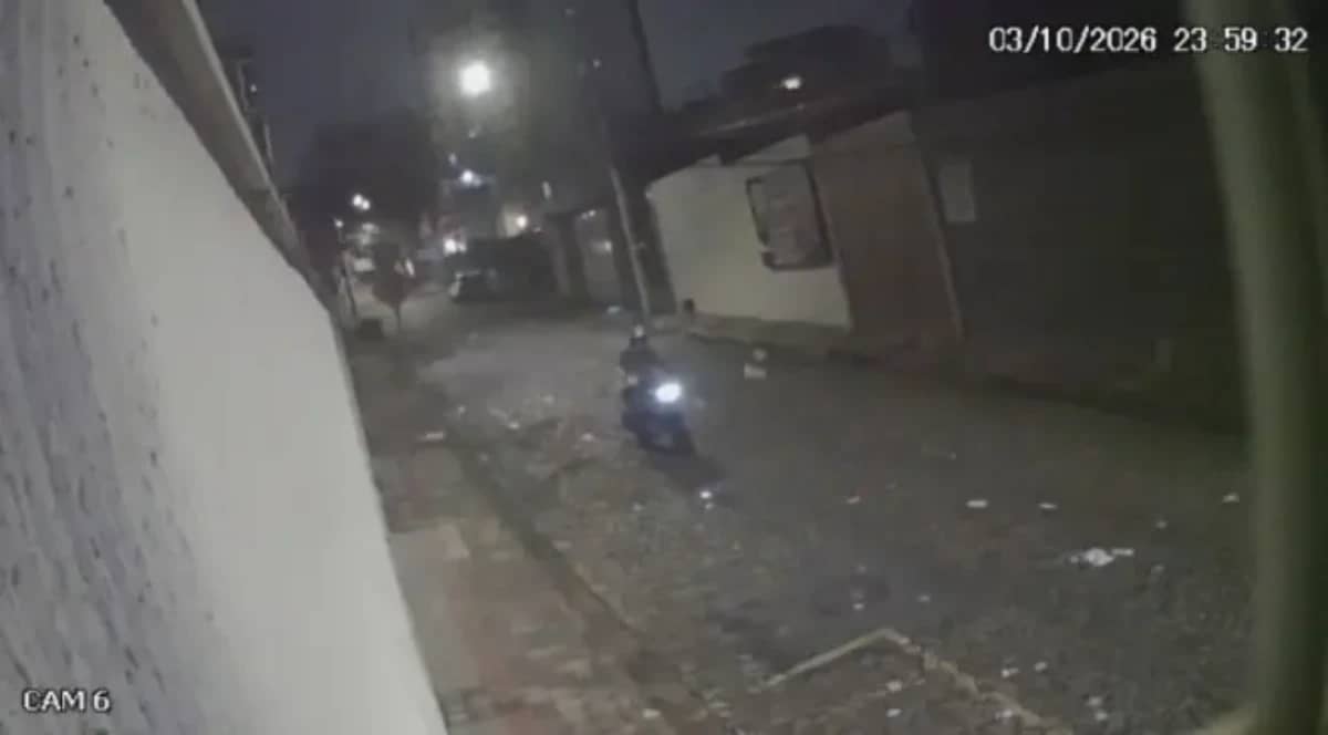 Motociclista é flagrado jogando santinhos na véspera da eleição em BH