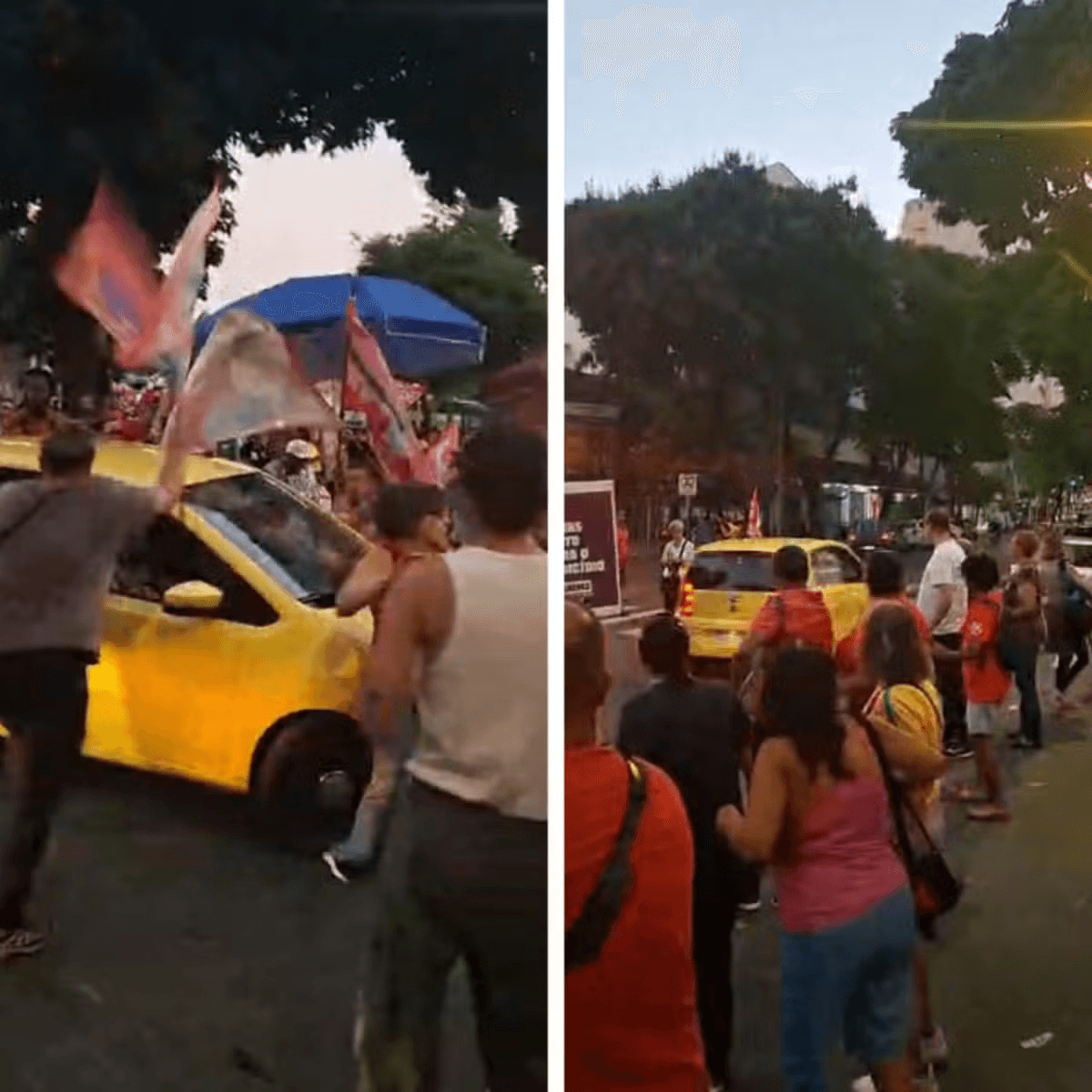 Idoso é atropelado em ato pró-Lula no Centro de BH; motorista é preso