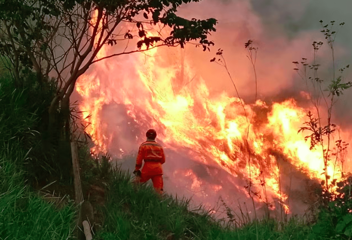 Incêndio já queimou mais de mil hectares da Terra Indígena Maxakali em MG