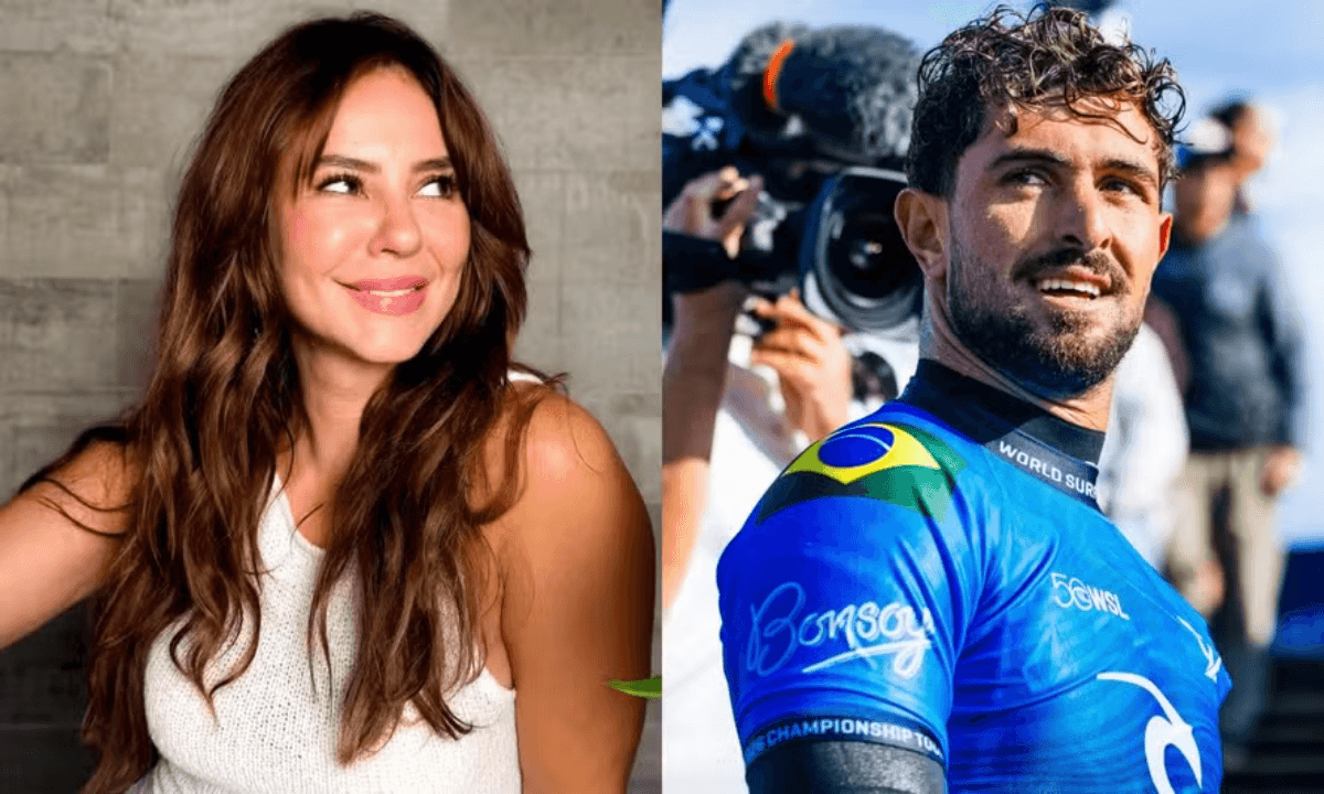 Paolla Oliveira estaria se relacionando com surfisca João Chianca