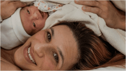 Jade Barbosa celebra chegada da filha Eva