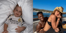 Virgínia mostra filho com camisa de Vini Jr e avó reage