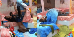 Chaiany e Marciele se beijam no BBB 26