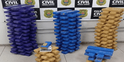 Dois homens são presos com 200 kg de maconha em Contagem