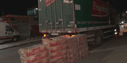 PM recupera parte de carga de carne roubada em BH