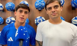 Filho de Fágner assina contrato profissional com Cruzeiro