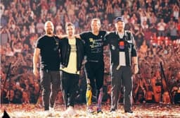 Coldplay fará show no intervalo da final da Copa do Mundo