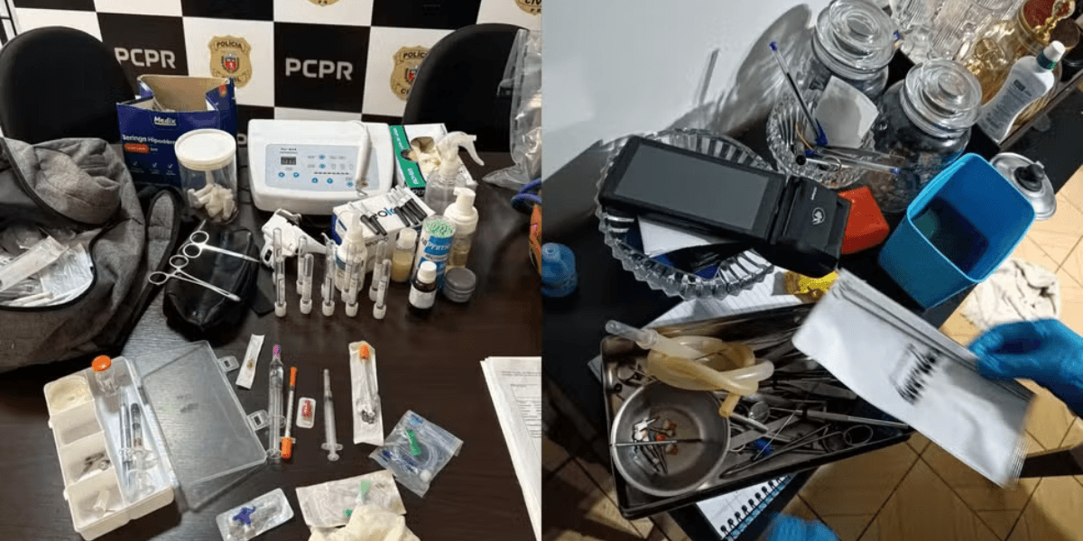 PR: Estudante é preso por exercício ilegal da medicina