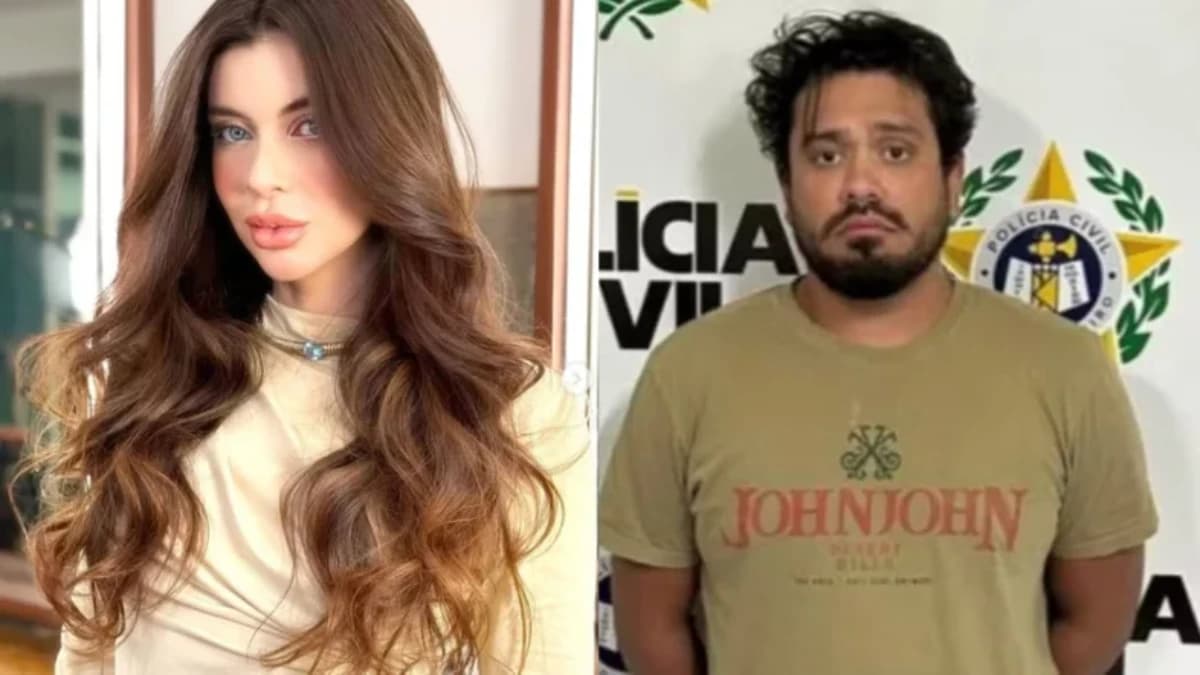 Ana Luiza Mateus Souza, modelo e miss de 29 anos, e seu então namorado Endreo Lincoln Ferreira da Cunha -  Foto: Reprodução / Redes sociais/ Divulgação 