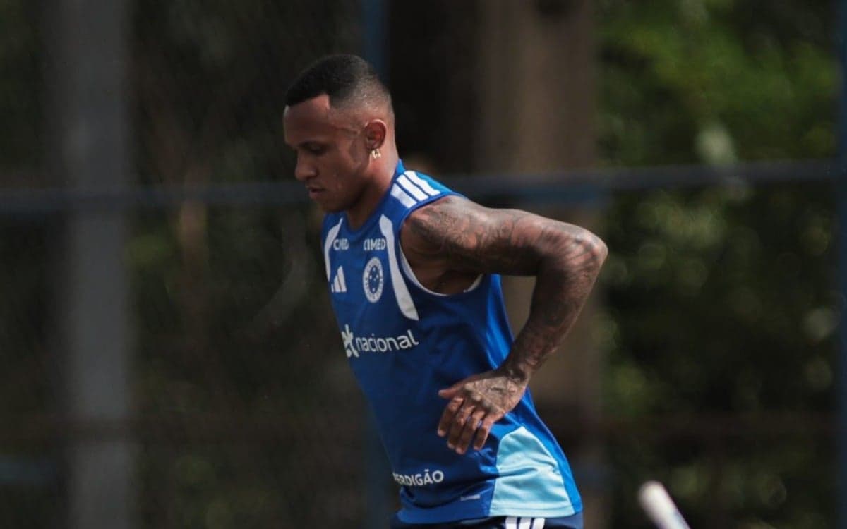 Marquinhos, atacante do Cruzeiro (Foto: Gustavo Martins/Cruzeiro)