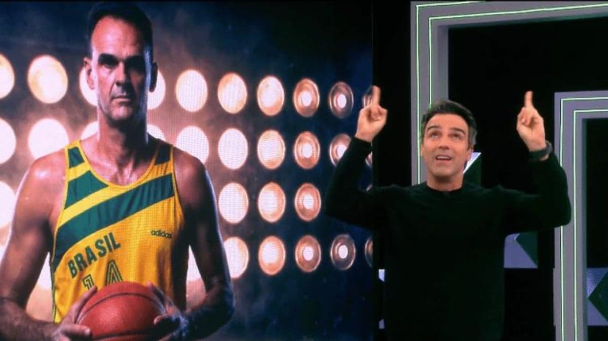 Oscar Schmidt recebe homenagem de Tadeu no BBB 26