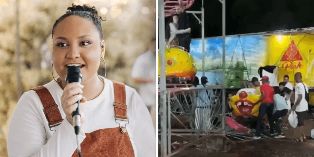 Cantora morreu em acidente de parque em Itabirito - Foto: Crédito: Reprodução