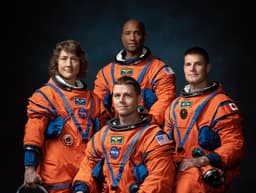 Missão da Nasa decola em direção à Lua em missão histórica