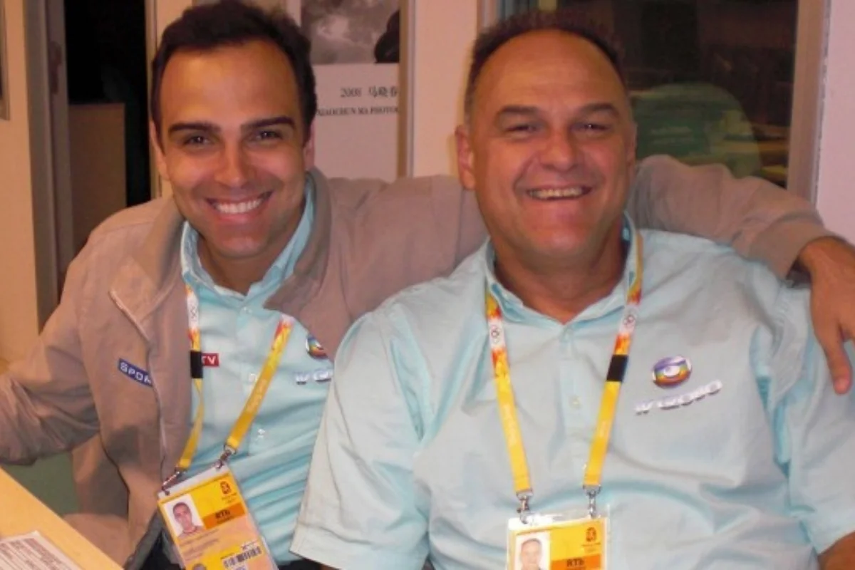 Os irmãos Tadeu e Oscar Schmidt - Foto: Reprodução