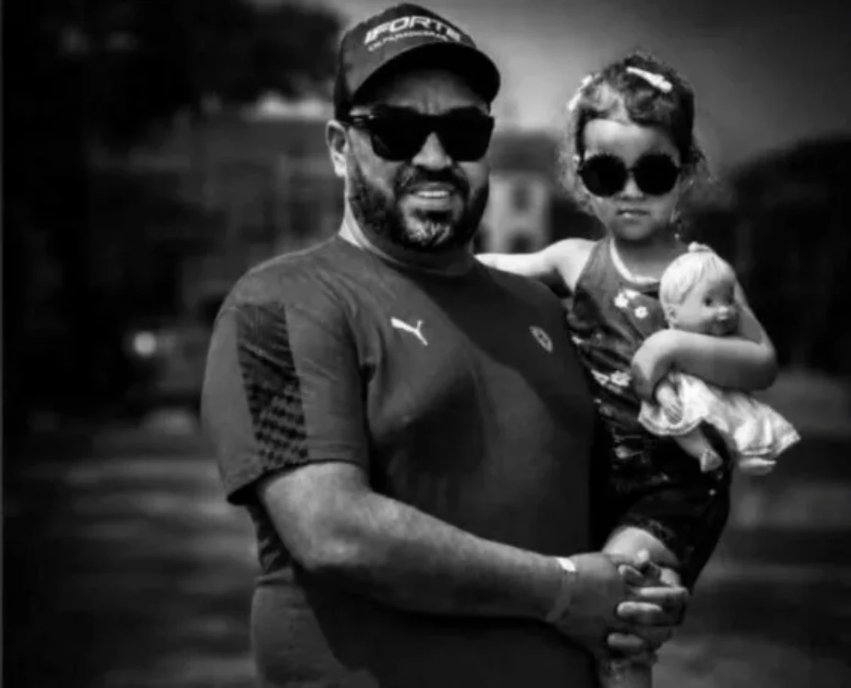 Alessandro e a filha de apenas 5 anos morreu no acidente - Foto: Wellington Mucuri @wellington.mucuri/ divulgação