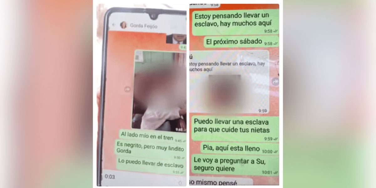 Argentino é suspeito de cometer racismo dentro da Maria Fumaça, em Tiradentes — Foto: Reprodução: Arquivo Pessoal