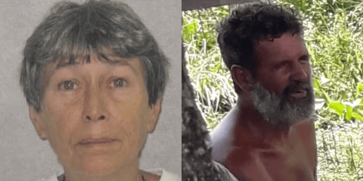 À esquerda, francesa morta, e no lado direito o namorado dela, suspeito do crime, e que também foi encontrado morto, na Paraíba — Foto: Polícia Civil