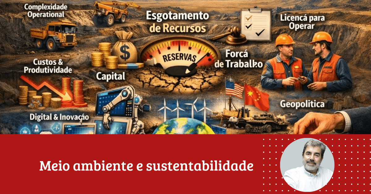 Enio Fonseca: ''Principais riscos (e oportunidades) para o setor de mineração em 2026''