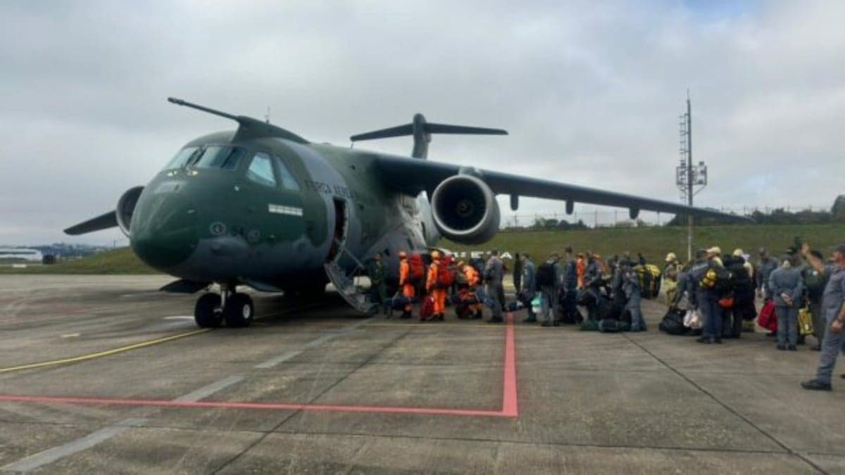 Brasil transporta ajuda humanitária para a Venezuela - Foto: Divulgação/FAB