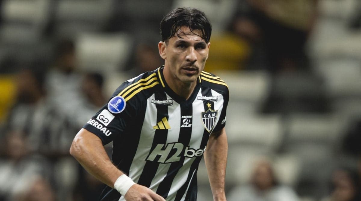 Zagueiro Junior Alonso (Foto: Pedro Souza / Atlético)