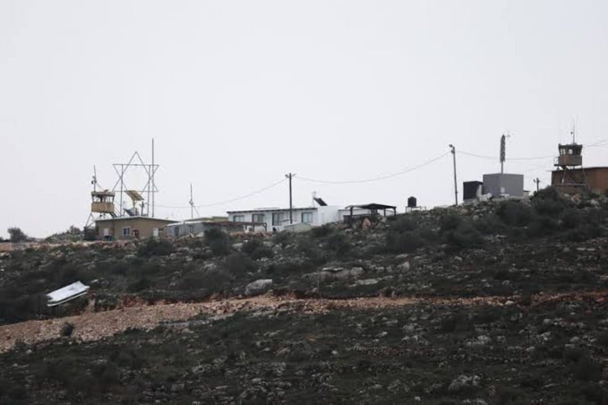 Novo assentamento israelense perto da cidade de Beita, na Cisjordânia ocupada por Israel - Foto: Ammar Awad
