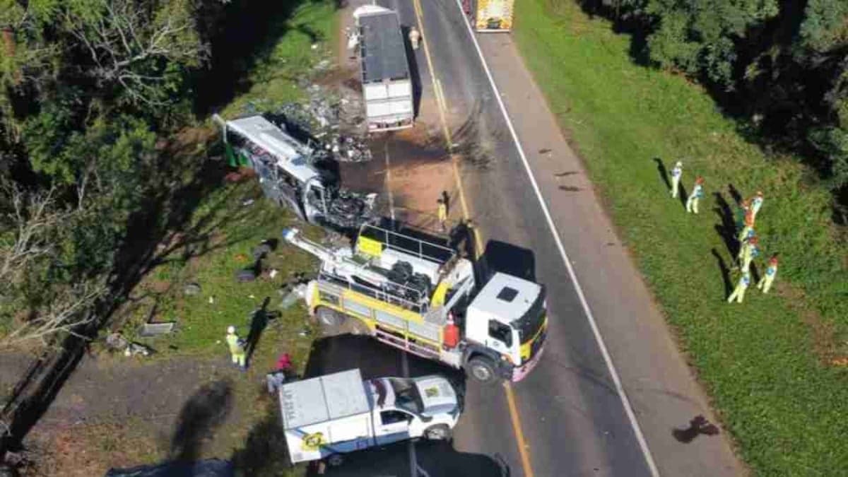Acidente deixou 23 pessoas mortas na BR-373, em Ipiranga, nos Campos Gerais do Paraná