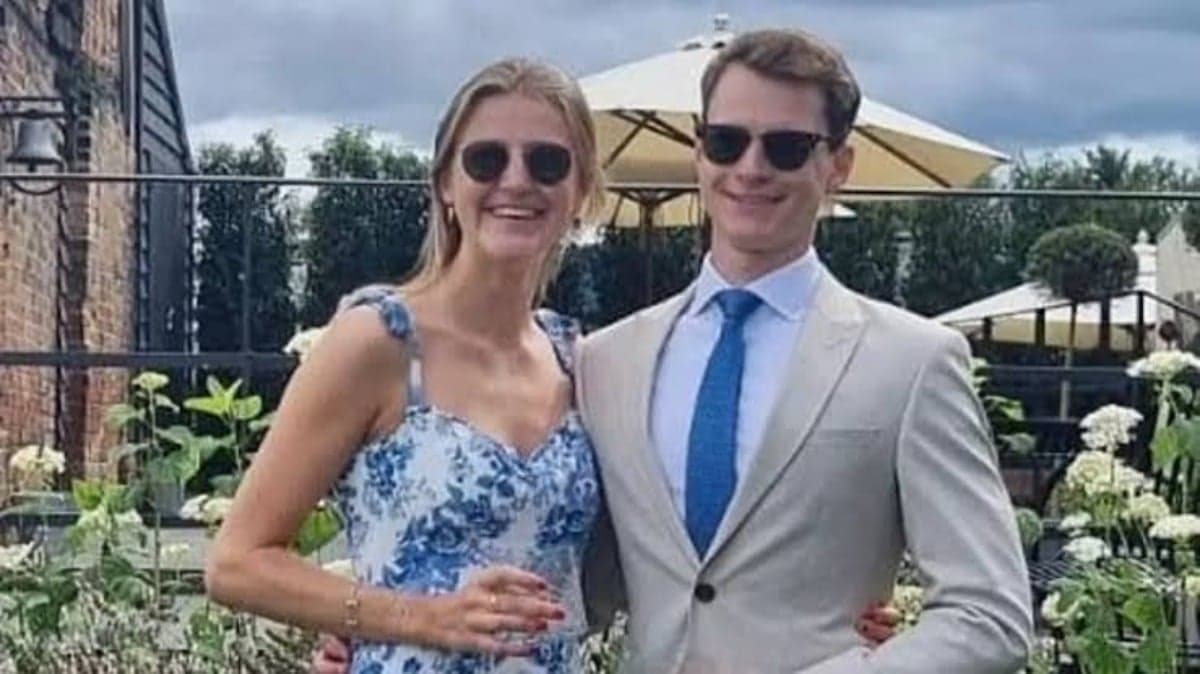 Alexander Cromie e Marie Ebert tinham casado recentemente e estavam em lua de mel