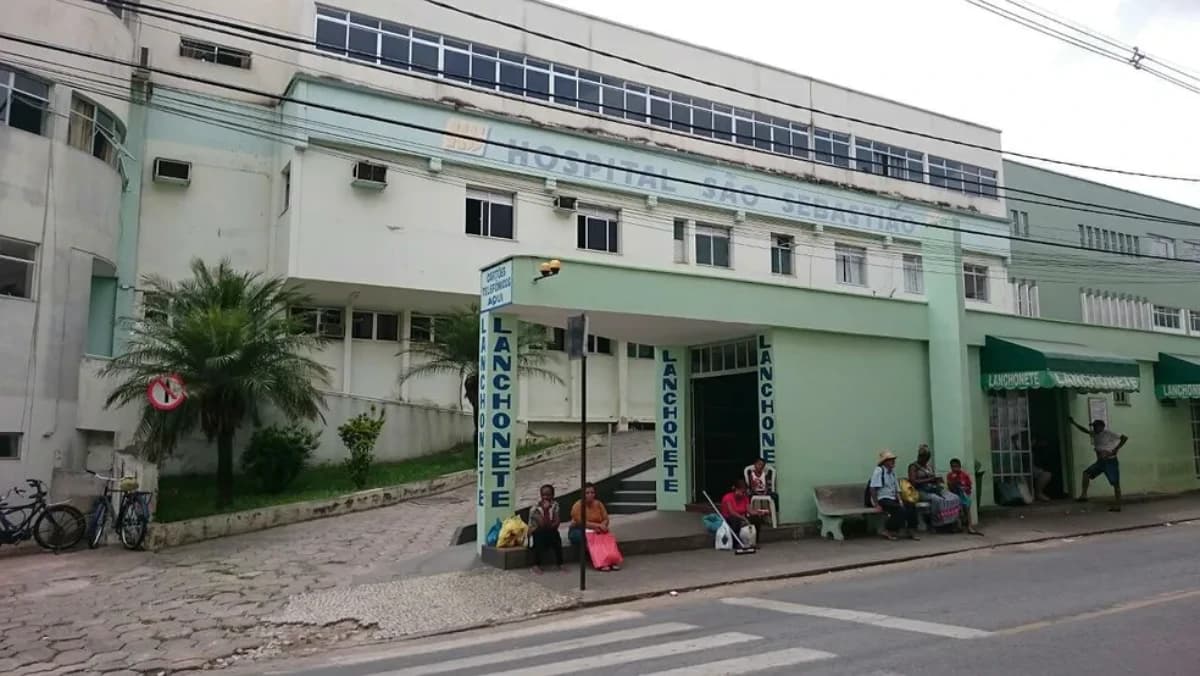 Imagem de arquivo mostra o Hospital São Sebastião em Viçosa