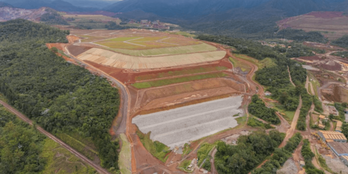 Barragem Campo Grande, da Vale, localizada em Mariana - Foto: VideoDelivery / Divulgação / Vale