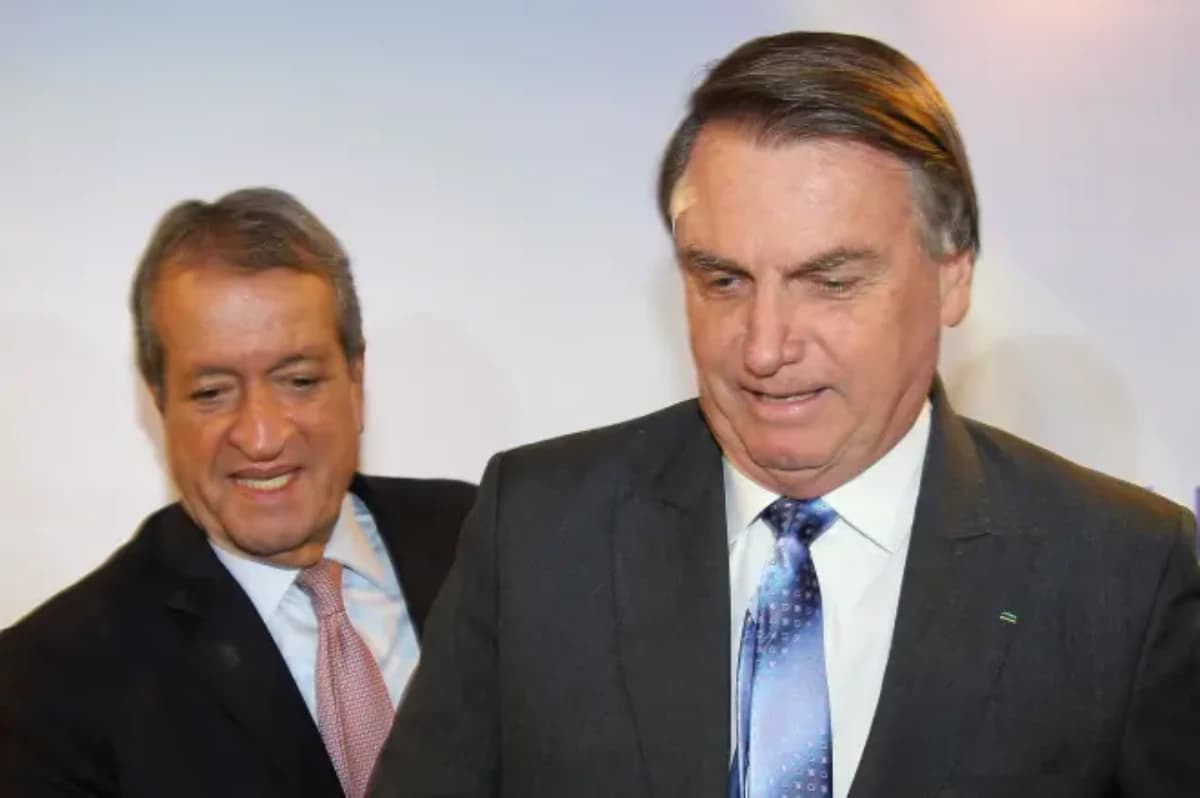 Presidente do PL, Valdemar Costa Neto, e o ex-presidente Jair Bolsonaro - Foto: Beto Barata/PL