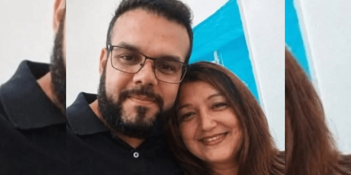 Hiago Moreira Schnornberger foi preso um dia depois de matar a companheira, Elizângela Aparecida Matheus, com estava casado há um mês (Foto: Reprodução)