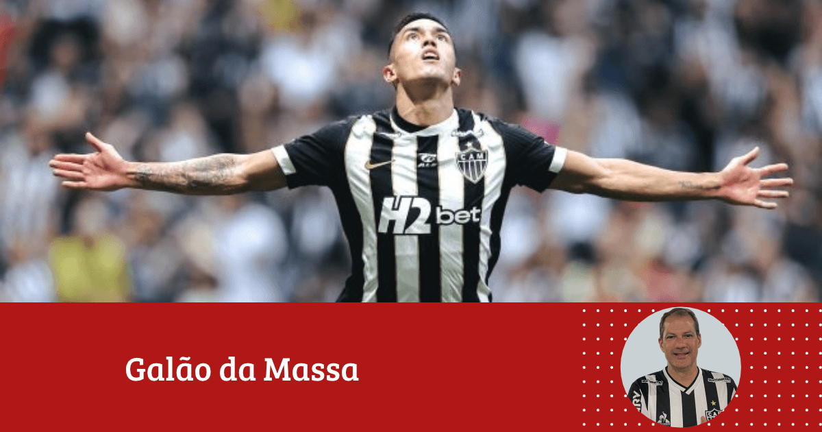 Renato Batista: ''Atlético se fortalece e reacende o espírito do Galo Doido'' - Foto: Pedro Souza/Atlético