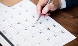 Calendário - Imagem ilustrativa