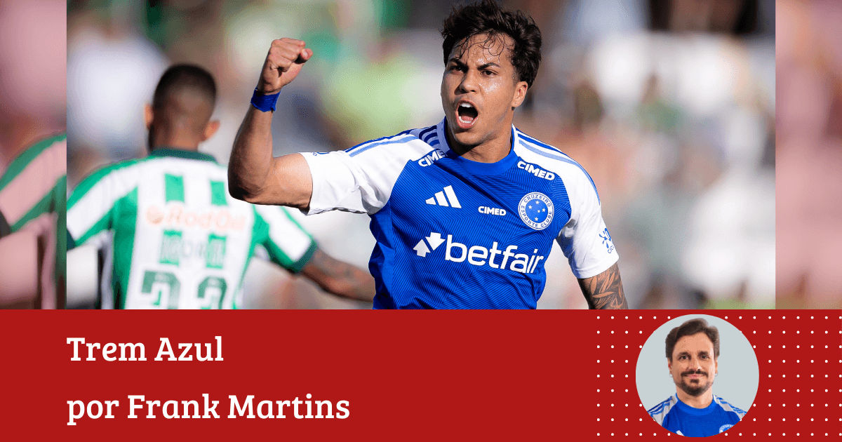 Frank Martins: ”O Brasileirão do Cruzeiro é de copo cheio, mas fica aquela sensação de que dava para levar o título”