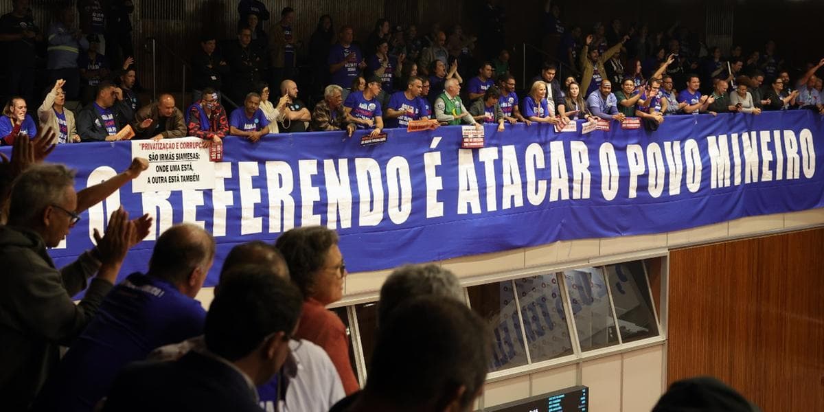 Oposição vai ao STF contra fim de referendo para privatização da Copasa