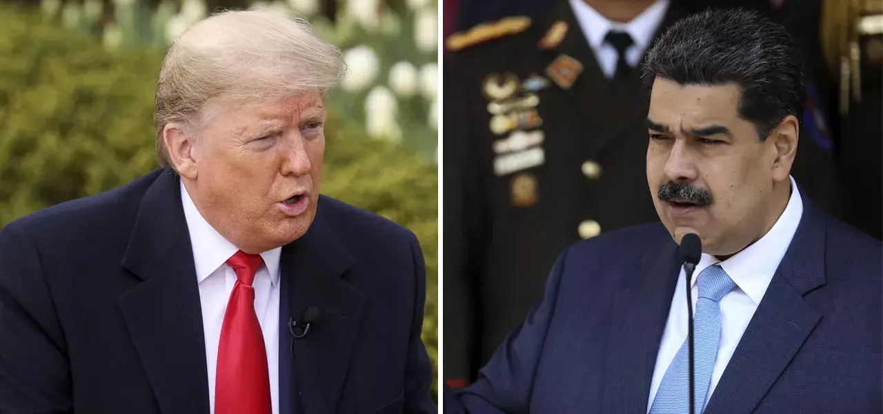 Trump sinaliza chance de diálogo com Maduro