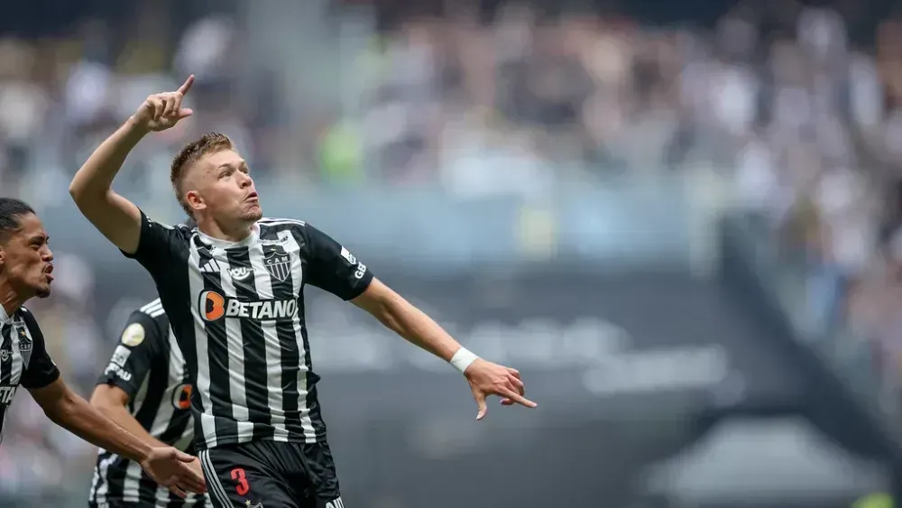 Atlético se despede de Bruno Fuchs, vendido em definitivo ao Palmeiras