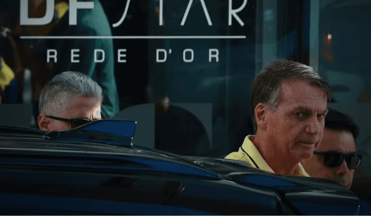 Moraes autoriza Bolsonaro a ir a hospital para exames após queda