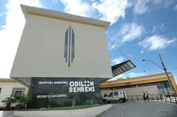 Hospital Metropolitano Odilon Behrens (HOB), localizado no bairro Lagoinha, em Belo Horizonte