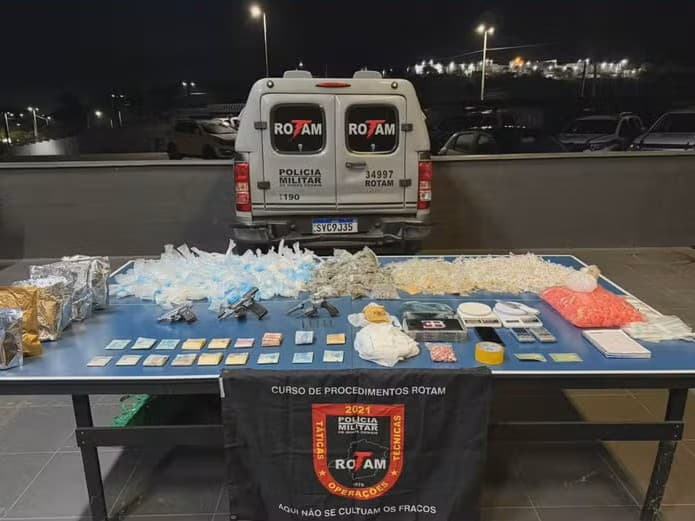 Operação apreende seis menores por tráfico em Ribeirão das Neves