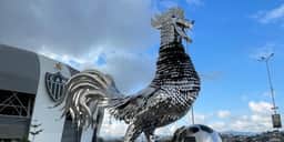 Galo Inox foi inaugurado na Arena MRV