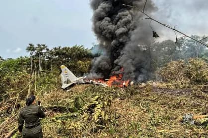 Queda de avião militar na Colômbia deixa ao menos 8 mortos e 83 feridos