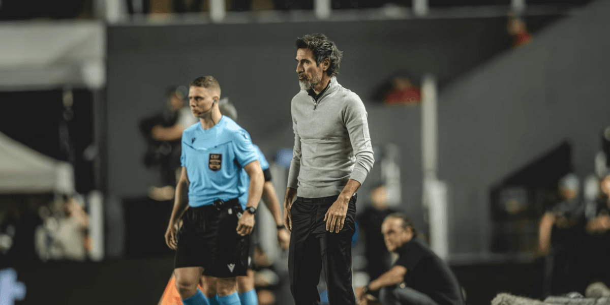 Técnico do Atlético, Eduardo Domínguez - Foto: Pedro Souza