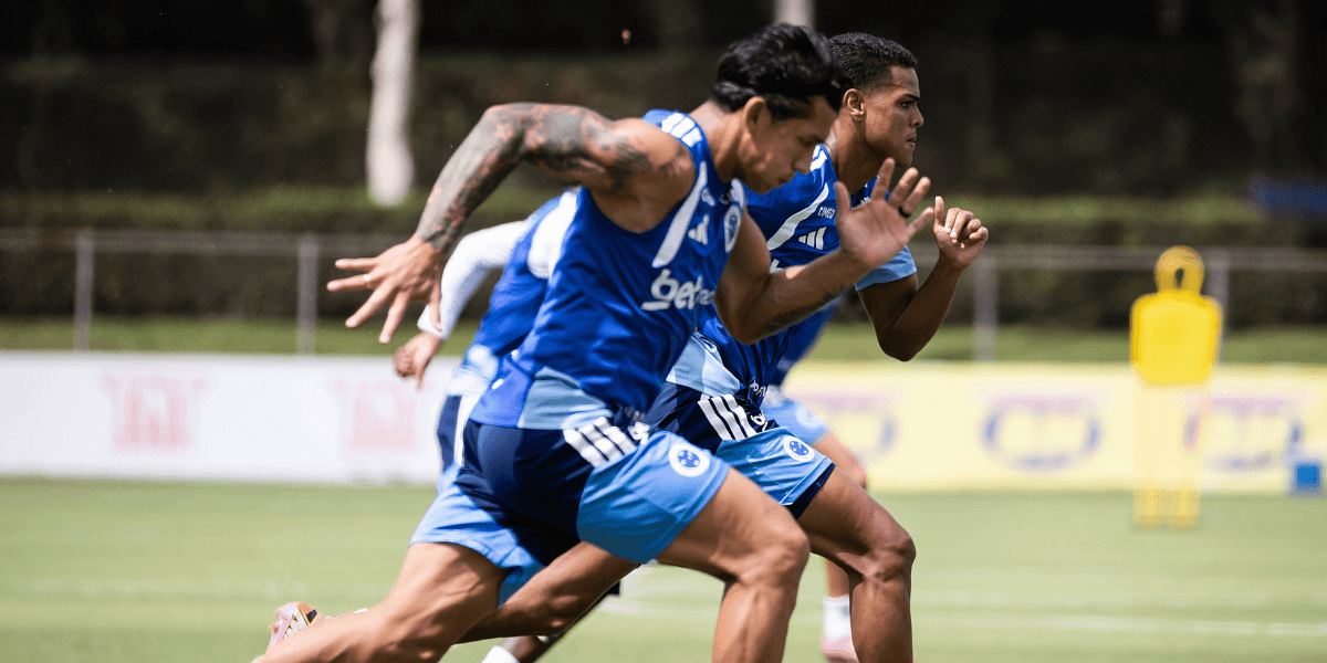 Treino na Toca 2 - Foto Gustavo Aleixo/Cruzeiro