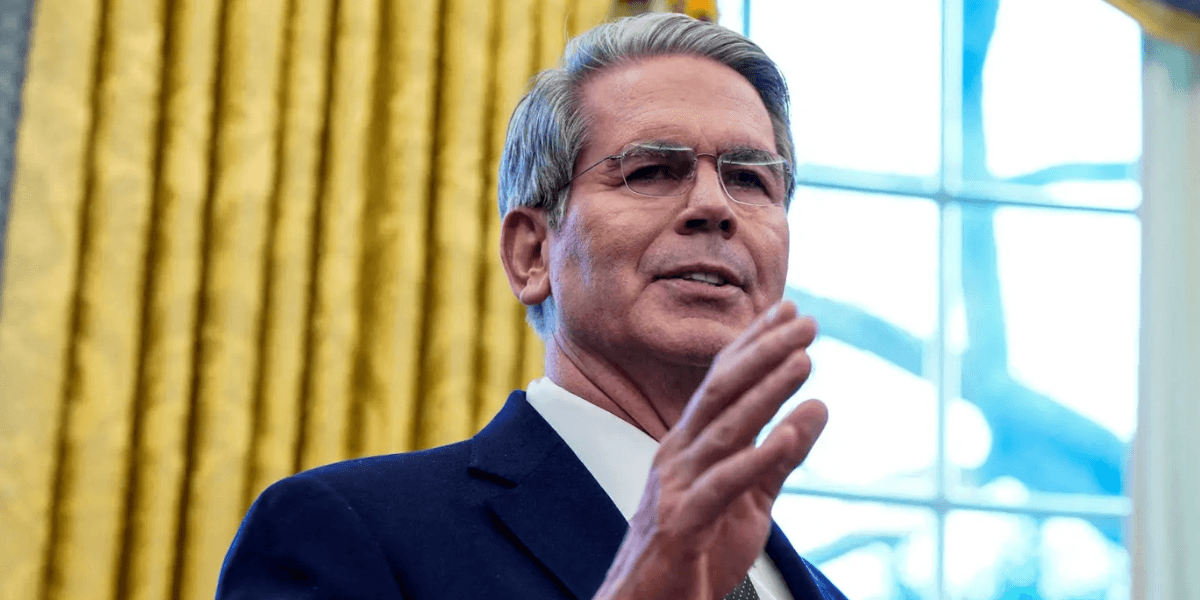 Secretário do Tesouro dos EUA, Scott Bessent - Foto: Elizabeth Frantz/Casa Branca