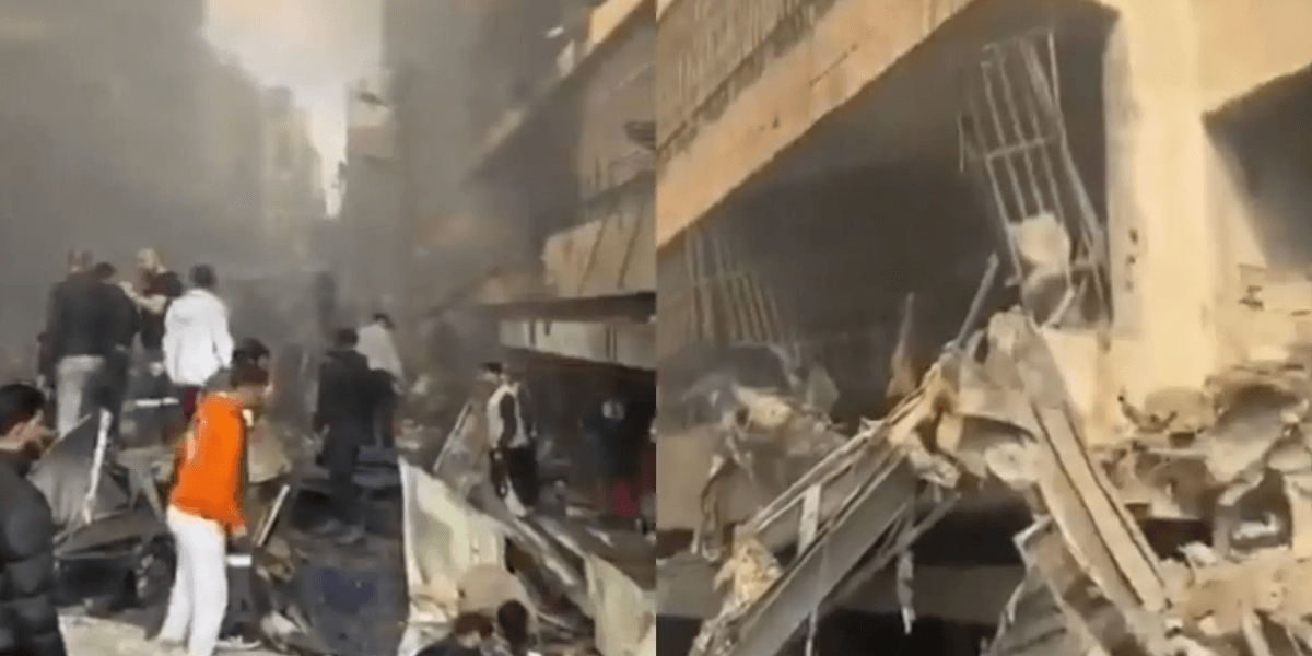 Bombardeio israelense em Beirute, capital do Líbano - Foto: Montagem/Reprodução/X